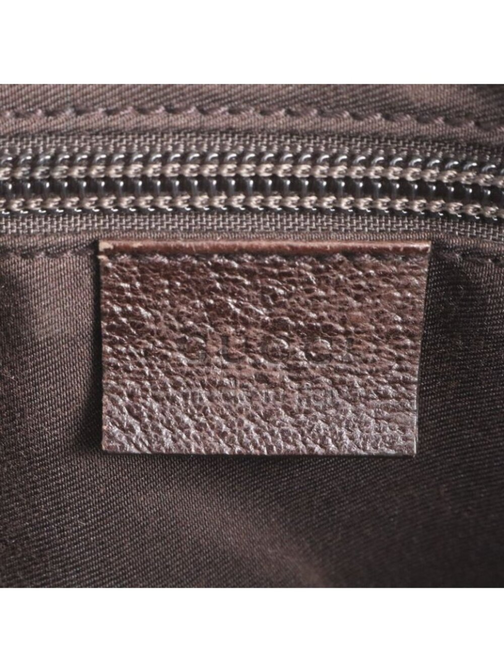 ★SOLD★ Gucci GG Canvas Leather Shoulder Bag Crossbody Messenger Brown - Picture 8 of 9